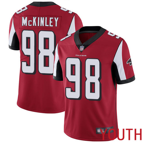 Atlanta Falcons Limited Red Youth Takkarist McKinley Home Jersey NFL Football 98 Vapor Untouchable